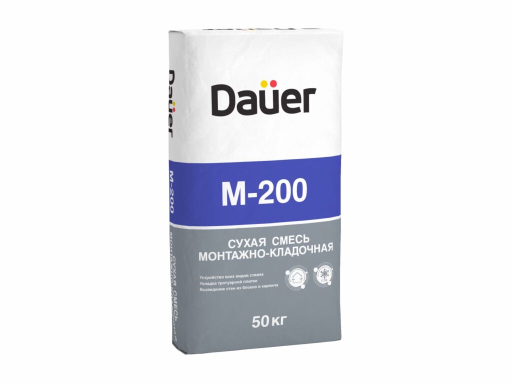 Смесь цементно-песчаная (ЦПС) М200 Dauer 50 кг